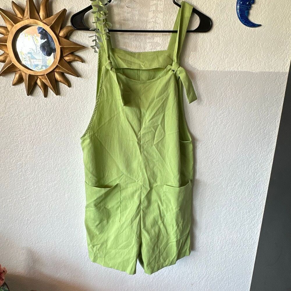Unbranded Size small lime green romper women’s romper